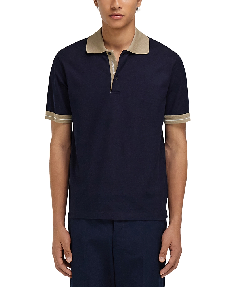 Ferragamo Colorblocked Polo Shirt