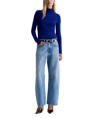 Hattie High Rise Barrel Jeans in Blueprint
