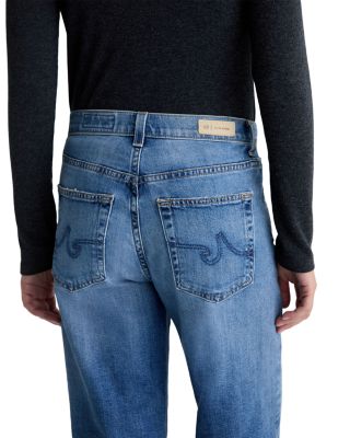 Brinley Mid Rise Straight Crop Jeans in 17 Years Mystery