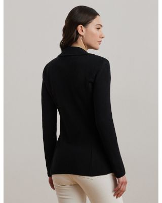 Sweater-Knit Blazer