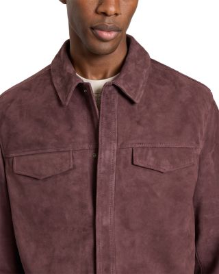Wilbur Suede Shirt Jacket