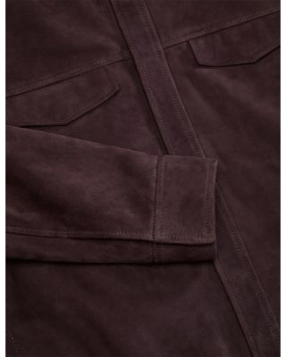 Wilbur Suede Shirt Jacket
