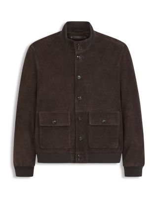 Weir Suede Bomber Jacket