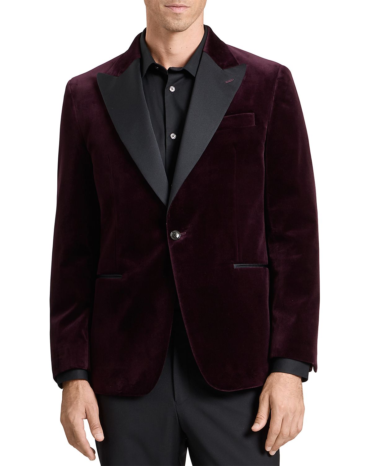 Ted Baker Webster Modern Velvet Jacket