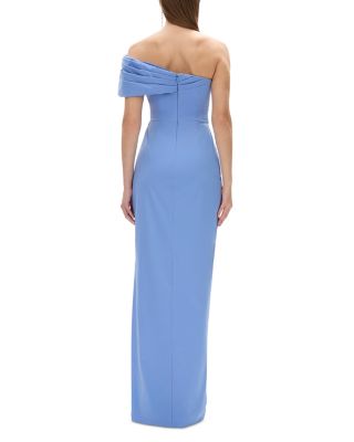 Gale Off-the-Shoulder Gown