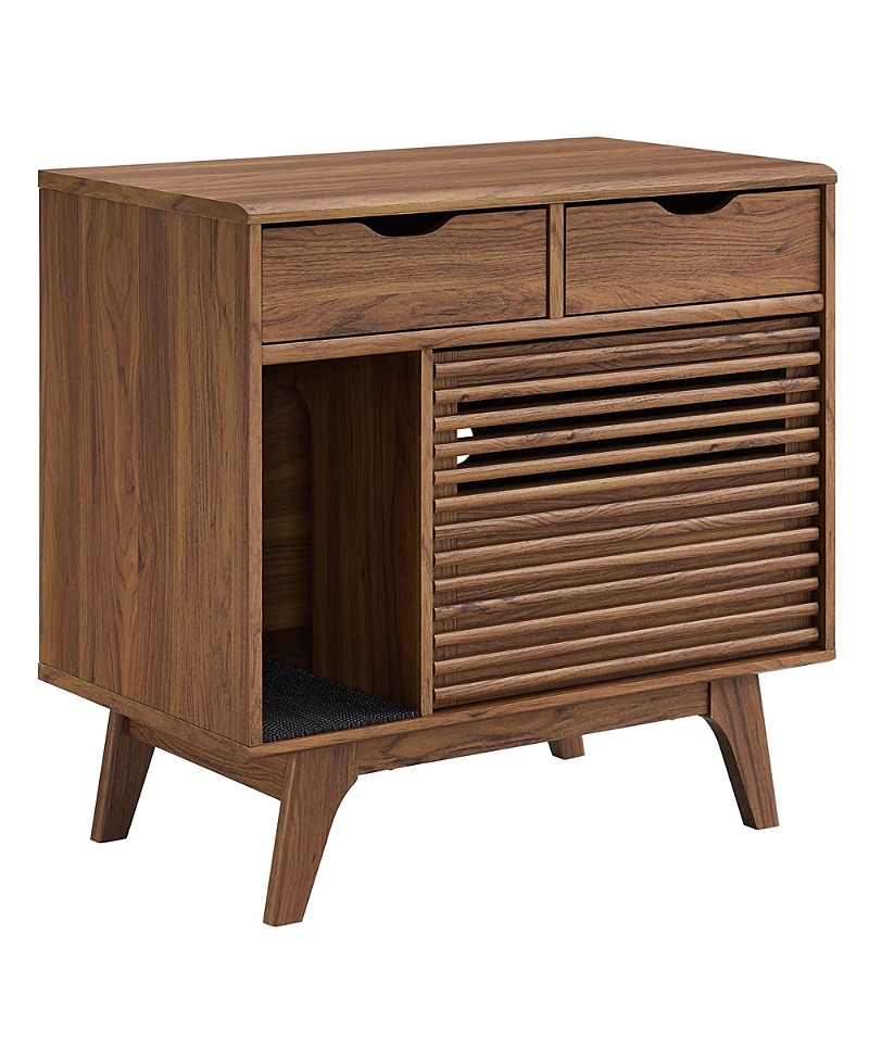 Modway Render Cat Cabinet In Brown