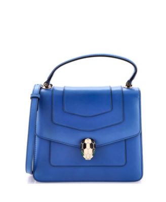 Small Serpenti Forever Top Handle Bag Leather