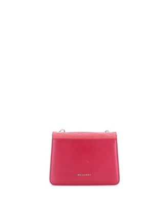 Small Serpenti Forever Square Shoulder Bag Leather and Stingray