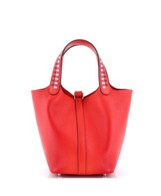 PM Picotin Lock Bag Tressage Epsom