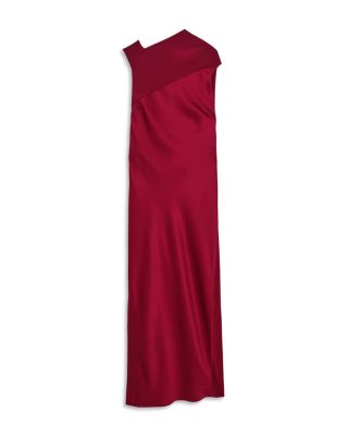 Alula Cowlback Midi Dress