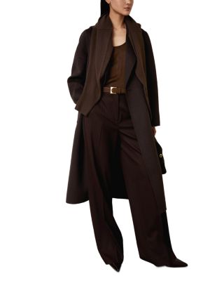 Rene Double Breasted Blindseam Coat