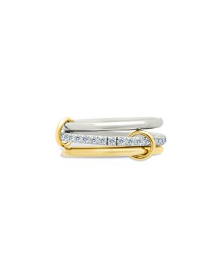 Edda Pav&eacute; Triple Row Ring