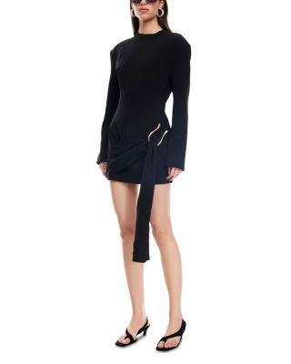 Martini Long Sleeve Mini Dress