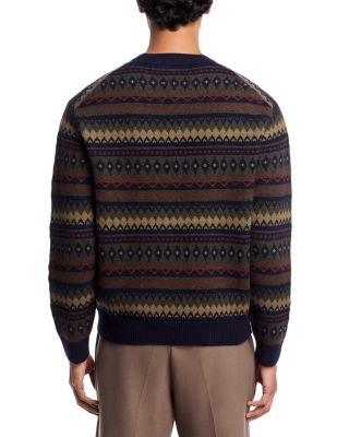 Fair Isle Crewneck Sweater in Heritage Merino Wool