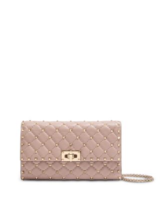Rockstud Spike Crossbody Clutch Bag