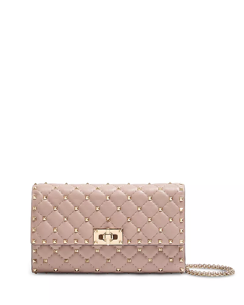 Valentino Garavani Rockstud Spike Crossbody Clutch Bag