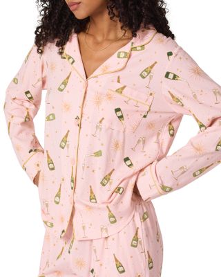 Printed Long Pajama Set