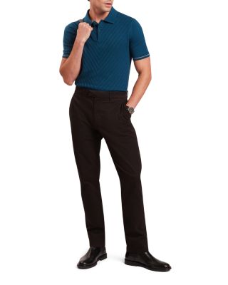 Chapal Chevron Stitch Polo Shirt