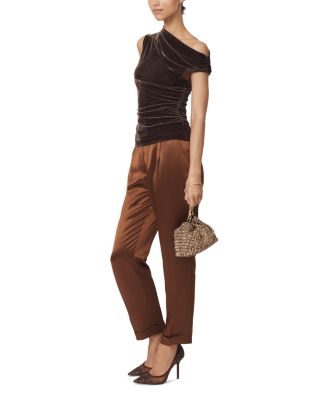 Demi Off Shoulder Velvet Top