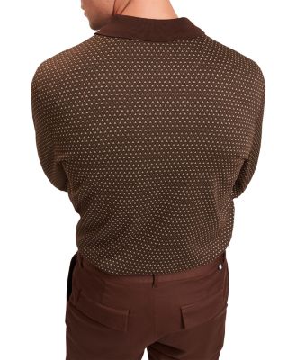 Durand Geo Jacquard Polo Shirt