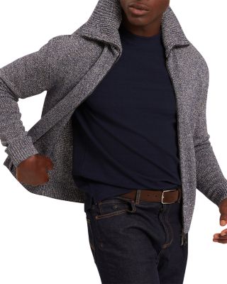 Varink Funnel Neck Zip Sweater