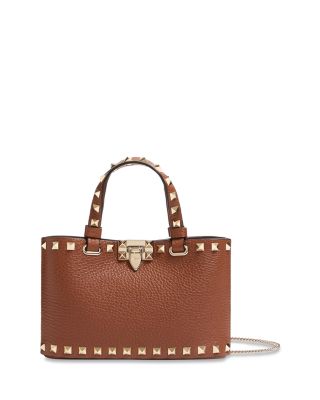 Rockstud Mini Top Handle Bag