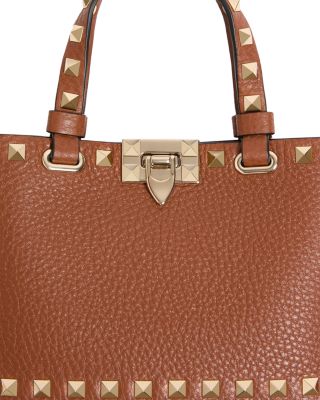 Rockstud Mini Top Handle Bag