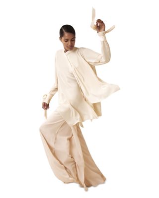 Scarlet Tie Cuff Detail Blouse