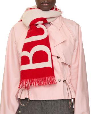 Logo Wool Scarf - Exclusive