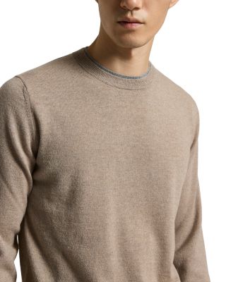 Crewneck Wool and Cashmere Sweater