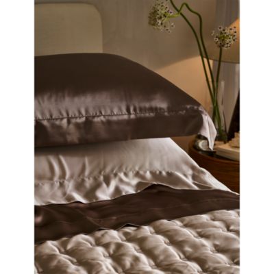 Silk Solid Duvet Cover, Twin