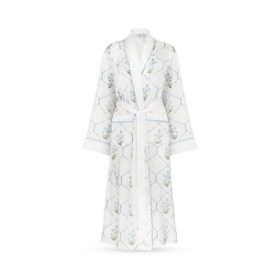 X Memo Press Silk Robe
