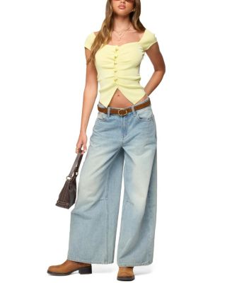 Lilibet Sweetheart Button Up Top