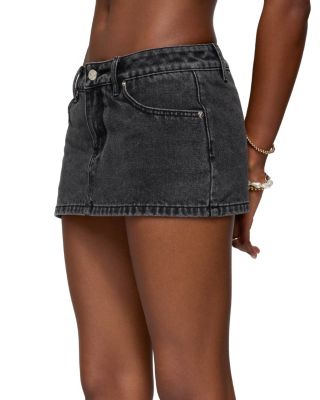 Camelia Denim Mini Skort