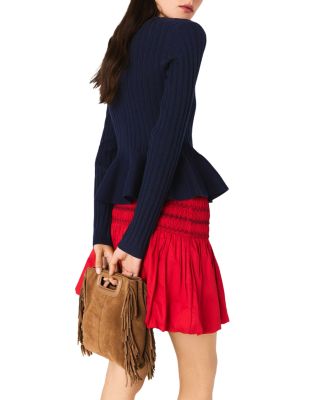 Peplum Waist Cardigan