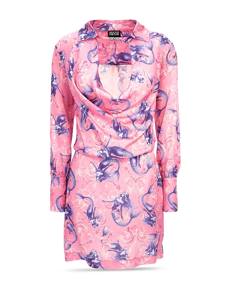 Versace Jeans Couture Satin Siren Dress