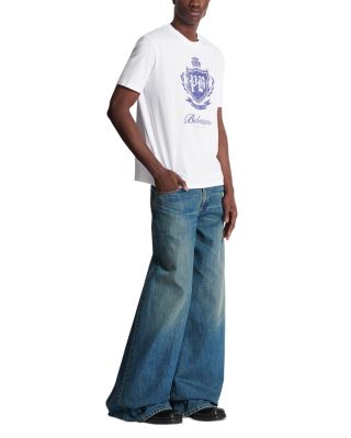 College Emblem Logo Graphic Tee