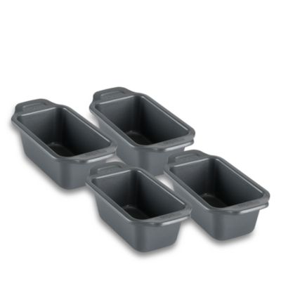 Pro Release Nonstick Bakeware Loaf Pan Set, 4 Piece