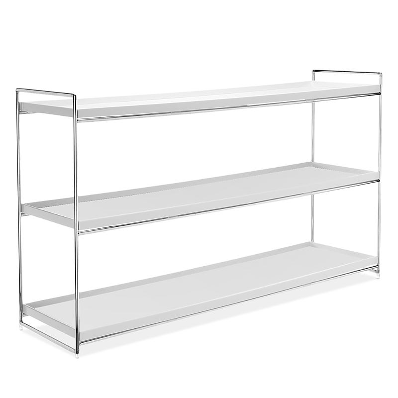 Kartell Trays 3 Shelf Bookcase In White