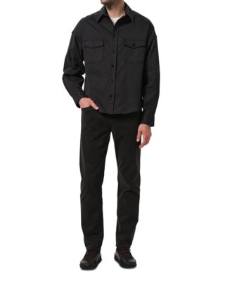 Elijah Relaxed Straight Fit Jeans in Forrest Green