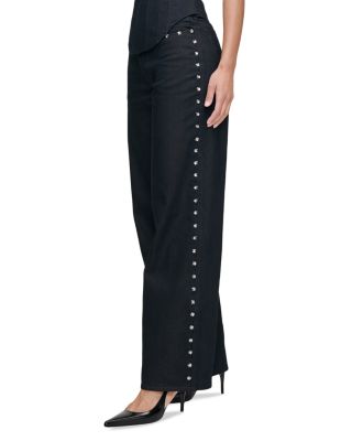 Kaylen Soft Curve High Rise Jeans in Eternity Embellished