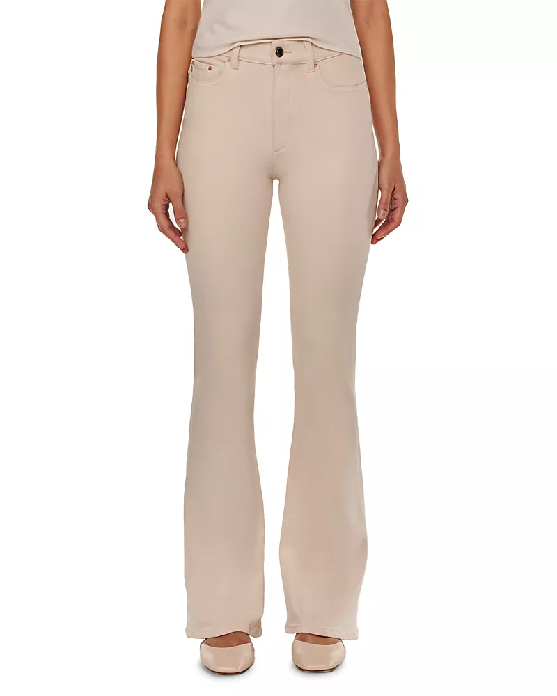 DL1961 Bridget Boot High Rise Instasculpt Jeans in Flax