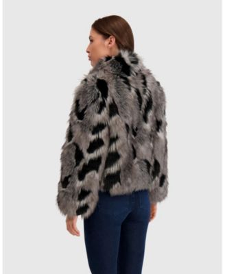Faux Fur Fox Jacket