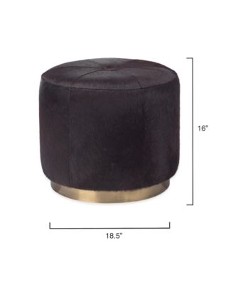  Thackery Hide On Roud Small Pouf