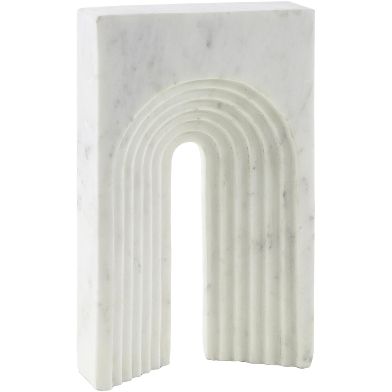 Surya Trajan Decorative Sculpture In White