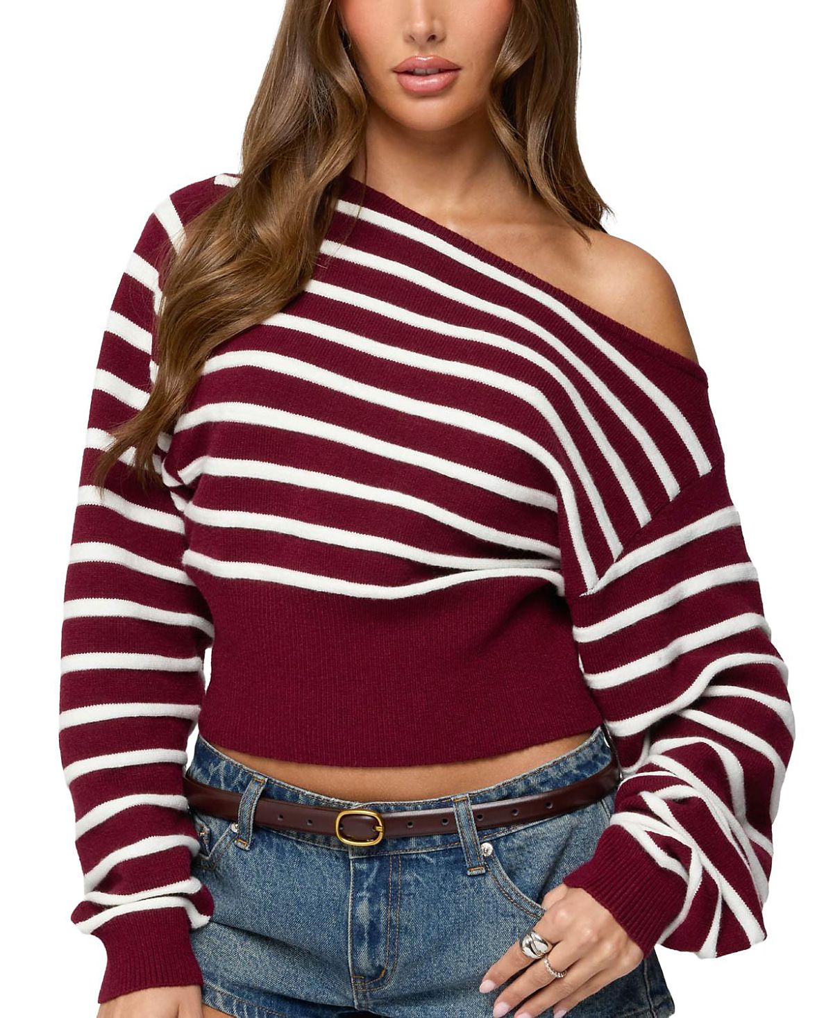 Edikted Mika Off Shoulder Over