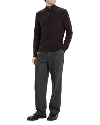 Hilles Cashmere Quarter Zip Sweater