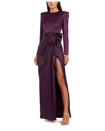 eggplant formal dress Dark Purple Bridesmaid Dresses Burgundy (Maroon) Eggplant Evening And Formal Dresses