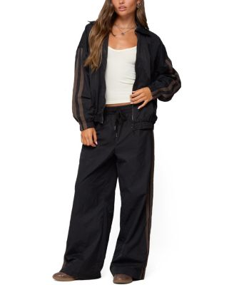  Kieran Stripey Nylon Track Pants