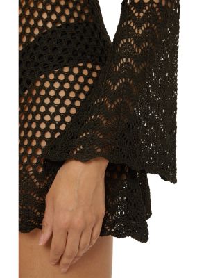 Treasure Island Crochet Swim Cover-Up Tunic